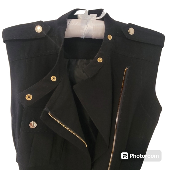 Calvin Klein Military Style Dress sz 2 - Picture 12 of 15